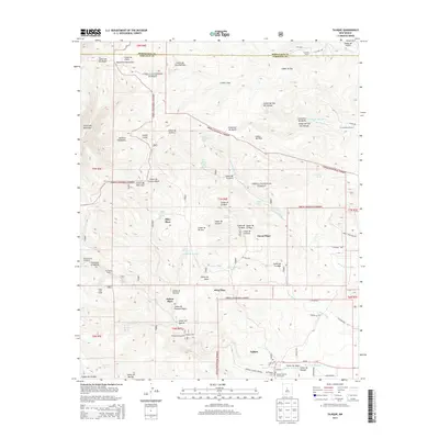 2013 Map of Tajique, 2013 Print