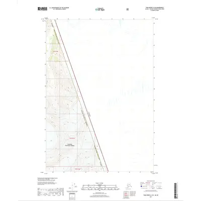 2017 Map of Taku River A-4 SE, 2017 Print