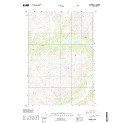 2017 Map of Taku River A-5 NE, 2017 Print