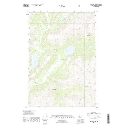 2017 Map of Taku River A-5 NW, 2017 Print
