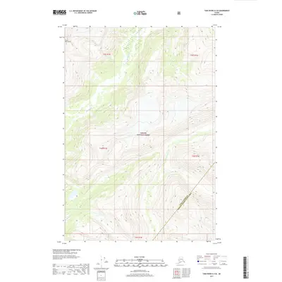 2017 Map of Taku River A-5 SE, 2017 Print