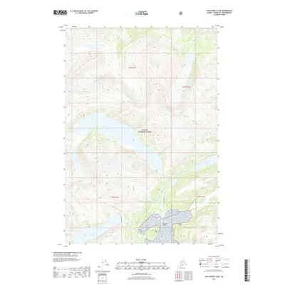 2017 Map of Taku River A-6 NE, 2017 Print