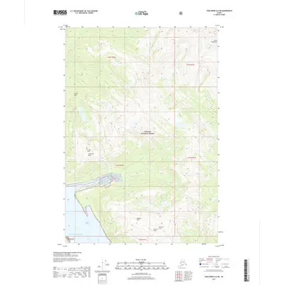 2017 Map of Taku River A-6 SW, 2017 Print
