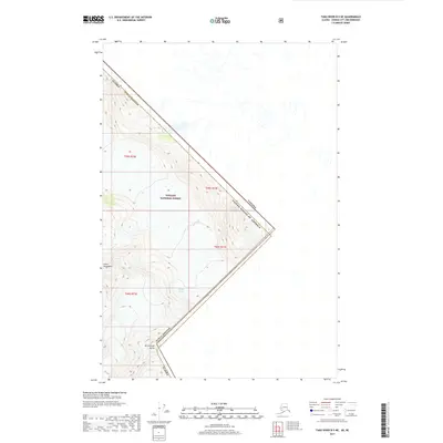 2017 Map of Taku River B-5 NE, 2017 Print