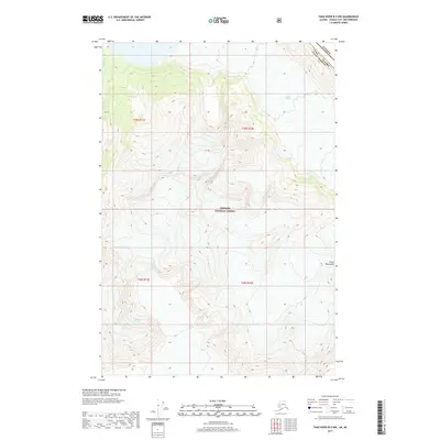2017 Map of Taku River B-5 NW, 2017 Print