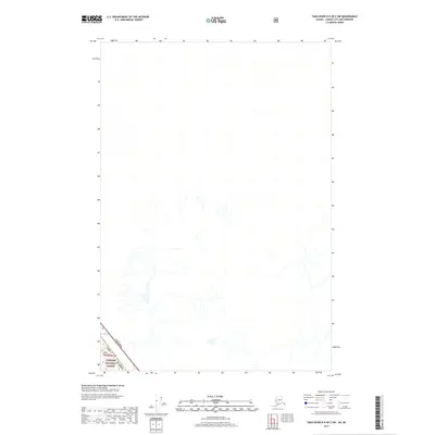 2017 Map of Taku River B-5 OE E SW, 2017 Print