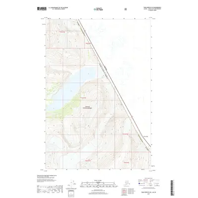 2017 Map of Taku River B-5 SE, 2017 Print