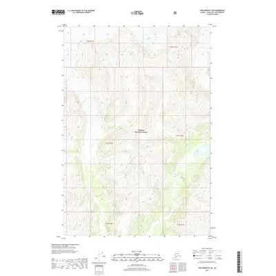 2017 Map of Taku River B-5 SW, 2017 Print