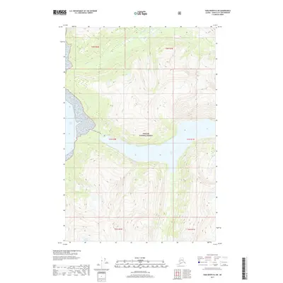 2017 Map of Taku River B-6 SW, 2017 Print