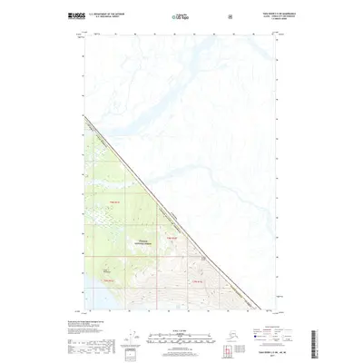 2017 Map of Taku River C-5 SW, 2017 Print