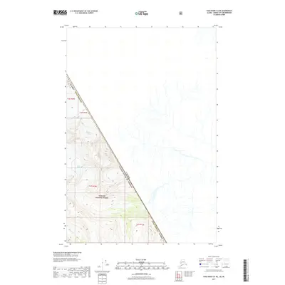 2017 Map of Taku River C-6 NE, 2017 Print