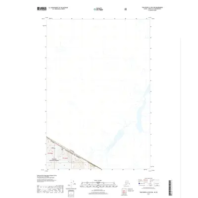2017 Map of Taku River C-6 OE N SW, 2017 Print