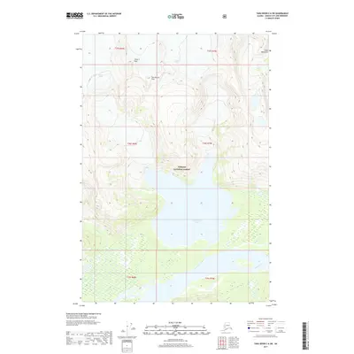 2017 Map of Taku River C-6 SW, 2017 Print