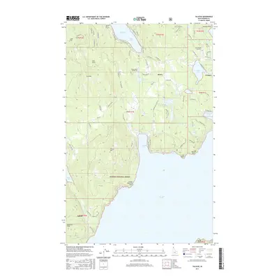 2017 Map of Talache, 2017 Print