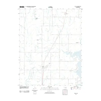 2010 Map of Talala, 2010 Print