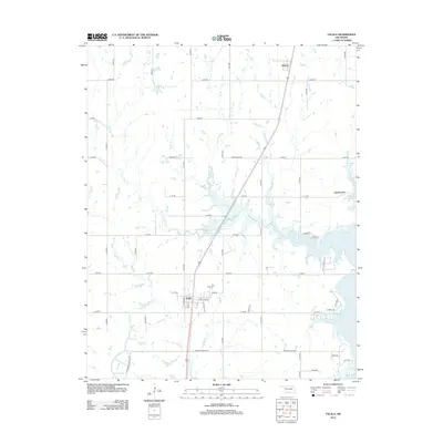 2013 Map of Talala, 2013 Print