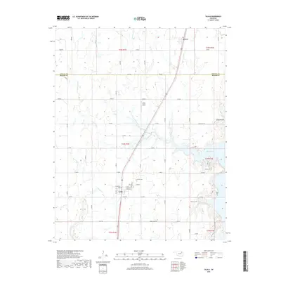2019 Map of Talala, 2019 Print