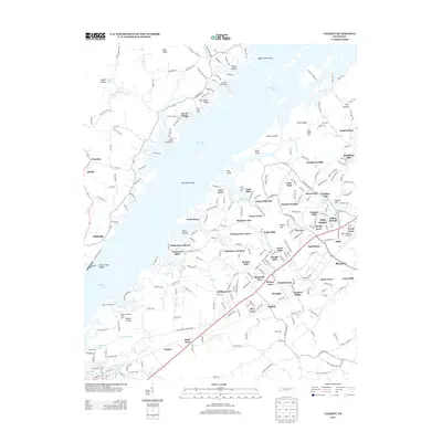 2013 Map of Talbott, 2013 Print