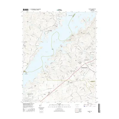 2016 Map of Talbott, 2016 Print