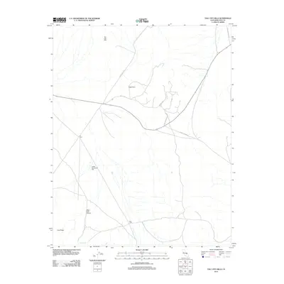 2012 Map of Talc City Hills, 2012 Print