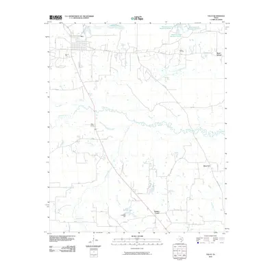 2010 Map of Talco, 2010 Print