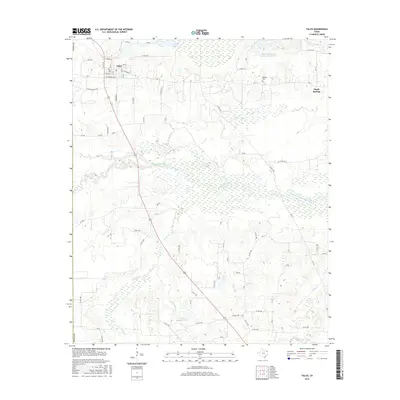 2016 Map of Talco, 2016 Print