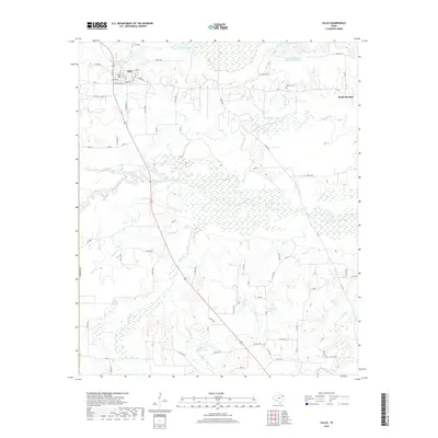 2019 Map of Talco, 2019 Print