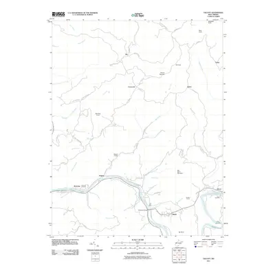2011 Map of Talcott, 2011 Print