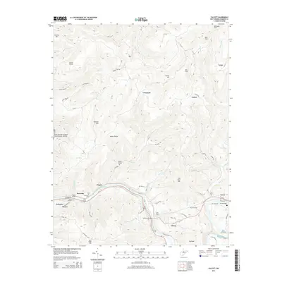 2014 Map of Talcott, 2014 Print