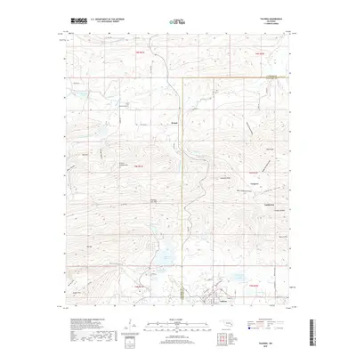2018 Map of Talihina, 2018 Print