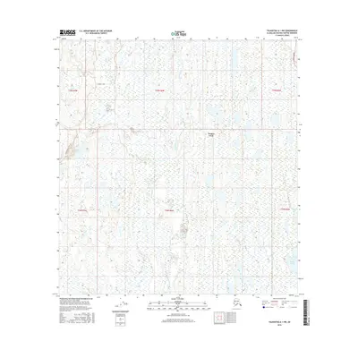 2016 Map of Talkeetna A-1 NW, 2016 Print