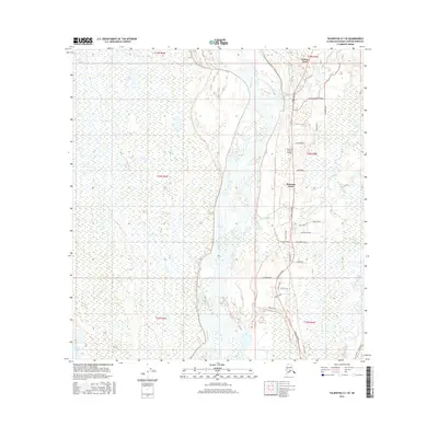 2016 Map of Talkeetna A-1 SE, 2016 Print