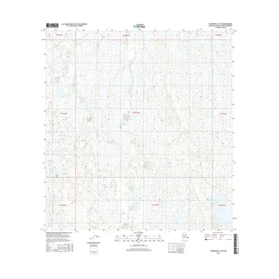 2016 Map of Talkeetna A-1 SW, 2016 Print