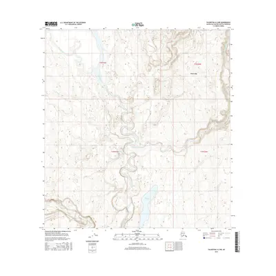 2016 Map of Talkeetna A-2 NW, 2016 Print