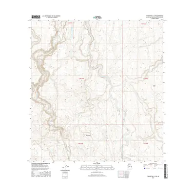 2016 Map of Talkeetna A-2 SW, 2016 Print