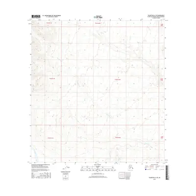 2016 Map of Talkeetna A-3 SE, 2016 Print