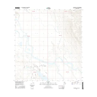 2016 Map of Talkeetna A-3 SW, 2016 Print