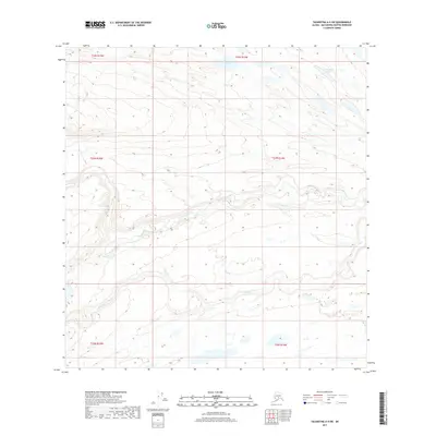2017 Map of Talkeetna A-4 SW, 2017 Print