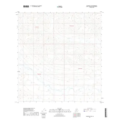 2017 Map of Talkeetna A-5 NE, 2017 Print