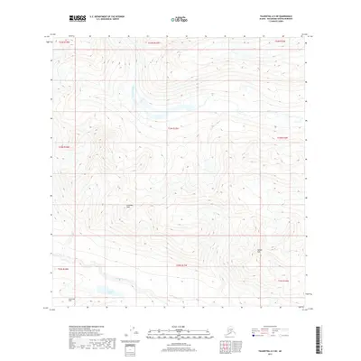 2017 Map of Talkeetna A-5 SW, 2017 Print