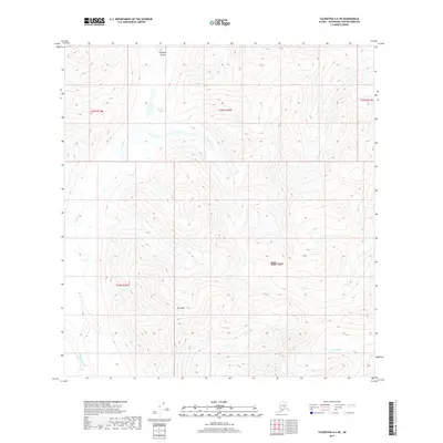 2017 Map of Talkeetna A-6 NE, 2017 Print