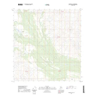 2023 Map of Talkeetna A-6 SE, 2023 Print