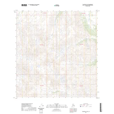 2023 Map of Talkeetna A-6 SW, 2023 Print