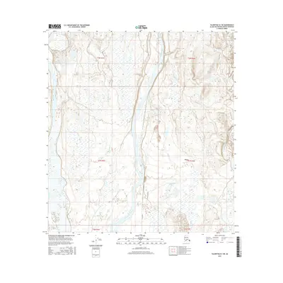 2016 Map of Talkeetna B-1 NE, 2016 Print