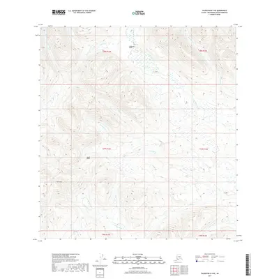 2017 Map of Talkeetna B-4 NE, 2017 Print