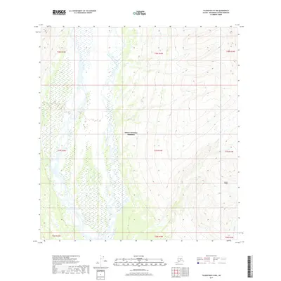 2017 Map of Talkeetna B-4 NW, 2017 Print