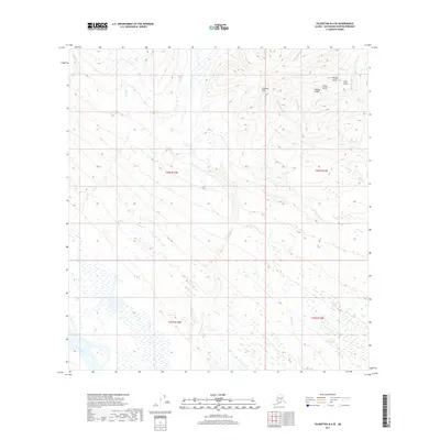 2017 Map of Talkeetna B-4 SE, 2017 Print
