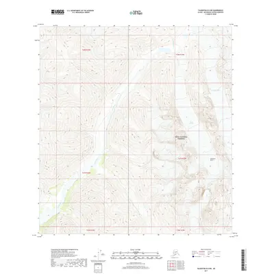 2017 Map of Talkeetna B-6 NW, 2017 Print