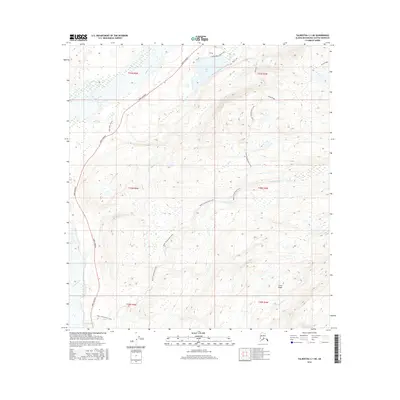 2016 Map of Talkeetna C-1 NE, 2016 Print