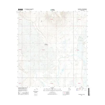 2016 Map of Talkeetna C-1 NW, 2016 Print